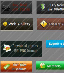Website Style Vista Button Gif Generator