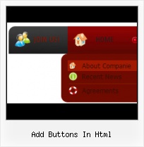 Web Page Buttons Hot Button Icons