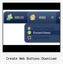 Blue Html Button Icons For Website XP