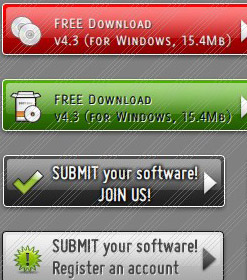 Vista Download Animation Web Buttons Design