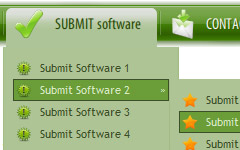 vista style buttons Submit Buttons Web Clipart